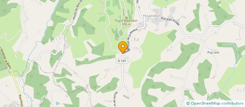 localisation de l'entreprise MADAME ELISABETH BOUNAIX  YSSANDON