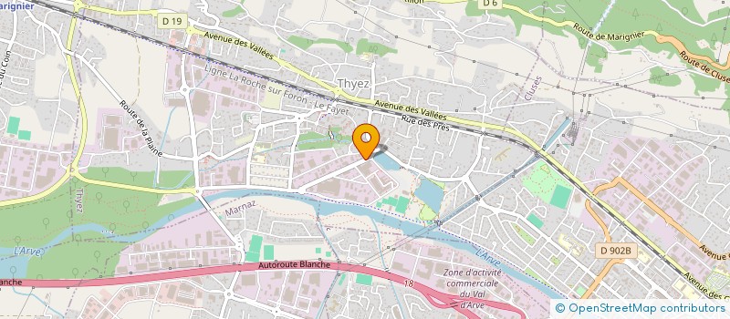 localisation de l'entreprise MADAME ELISABETH BOURBON  THYEZ