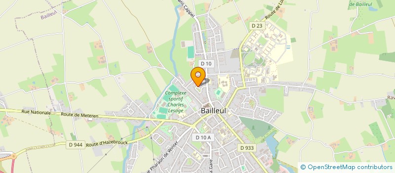 localisation de l'entreprise MADAME ELISABETH BOUREL à BAILLEUL