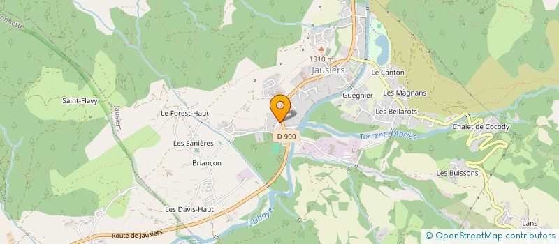 localisation de l'entreprise MADAME ELISABETH BOURGAIN  JAUSIERS