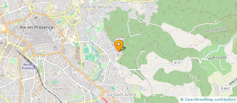 localisation de l'entreprise MADAME ELISABETH BOUSQUET  AIX-EN-PROVENCE