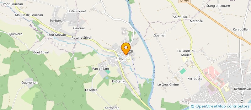 localisation de l'entreprise MADAME ELISABETH BOUTTE à PONTIVY
