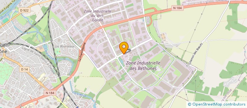 localisation de l'entreprise MADAME ELISABETH BOUYGUES à SAINT-OUEN-L'AUMONE