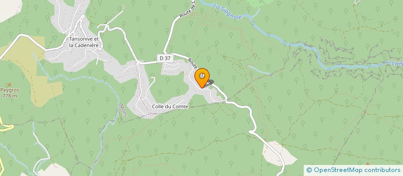 localisation de l'entreprise MADAME ELISABETH BRASME  MONTAUROUX