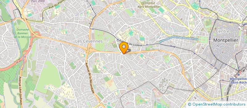 localisation de l'entreprise MADAME ELISABETH BRAUJOU à MONTPELLIER