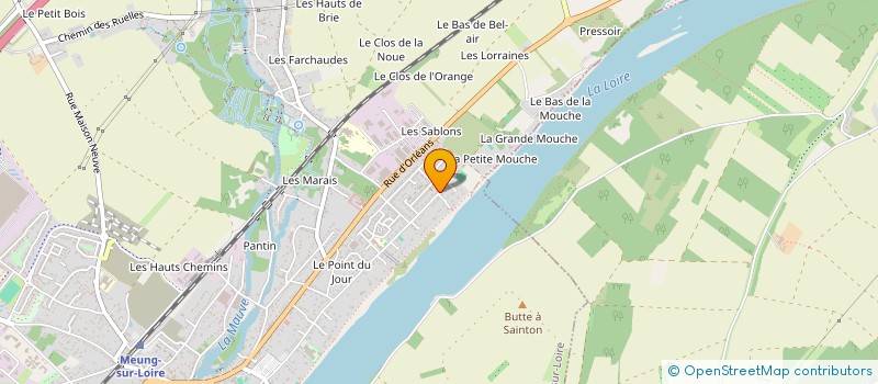 localisation de l'entreprise MADAME ELISABETH BRISSY à MEUNG-SUR-LOIRE