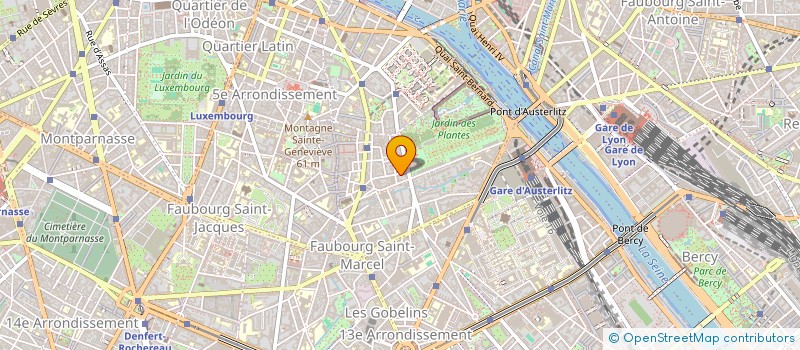 localisation de l'entreprise MADAME ELISABETH BROUARD  PARIS