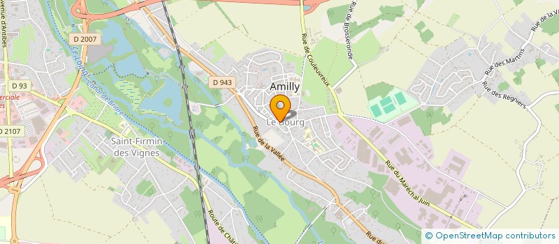 localisation de l'entreprise MADAME ELISABETH BRUAUX à AMILLY