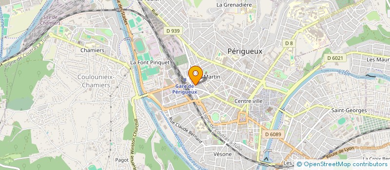 localisation de l'entreprise MADAME ELISABETH BRUGERE à PERIGUEUX