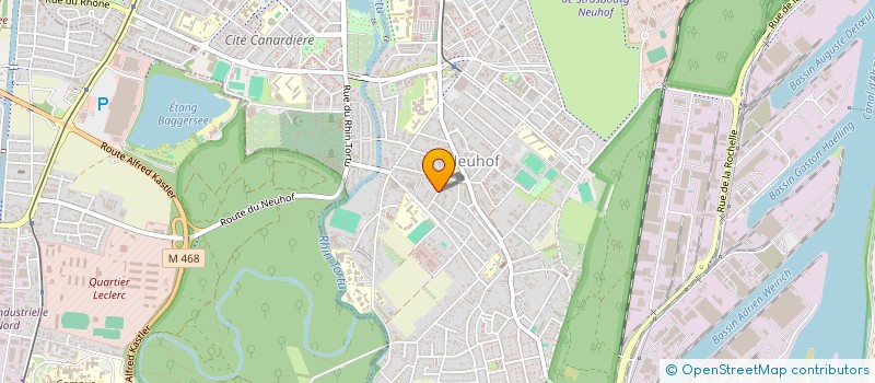 localisation de l'entreprise MADAME ELISABETH BUR à STRASBOURG