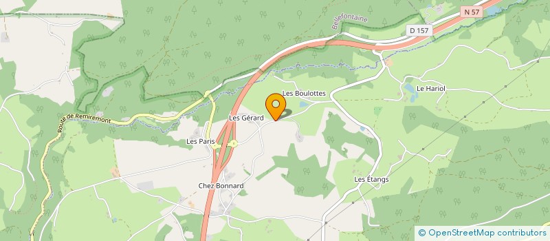 localisation de l'entreprise MADAME ELISABETH BURGER à LE VAL-D'AJOL