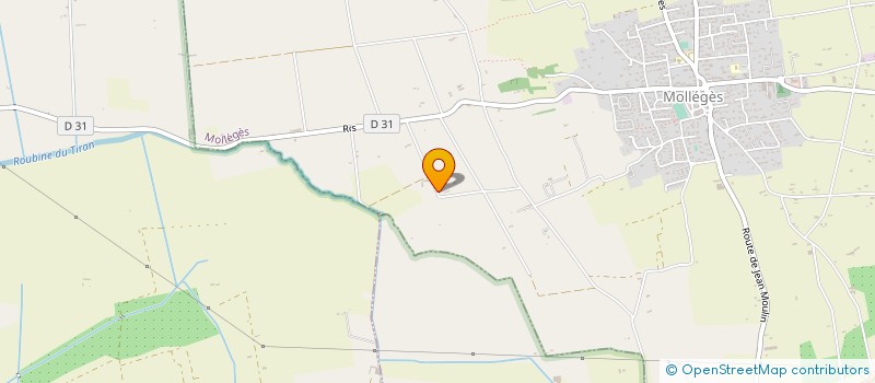 localisation de l'entreprise MADAME ELISABETH CAMOU  MOLLEGES