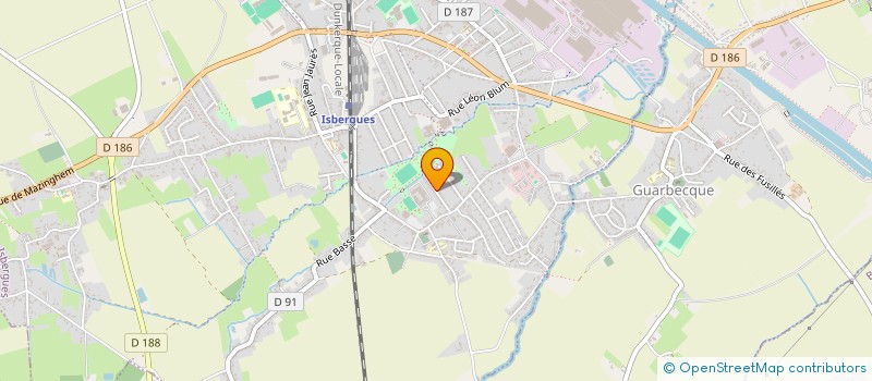 localisation de l'entreprise MADAME ELISABETH CARBONNEL  GUARBECQUE