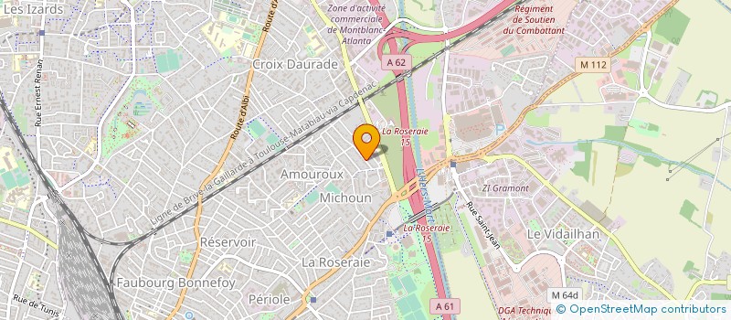 localisation de l'entreprise MADAME ELISABETH CARCASSES à TOULOUSE
