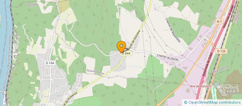 localisation de l'entreprise MADAME ELISABETH CARMIGNANI  CHATEAUNEUF-DU-RHONE