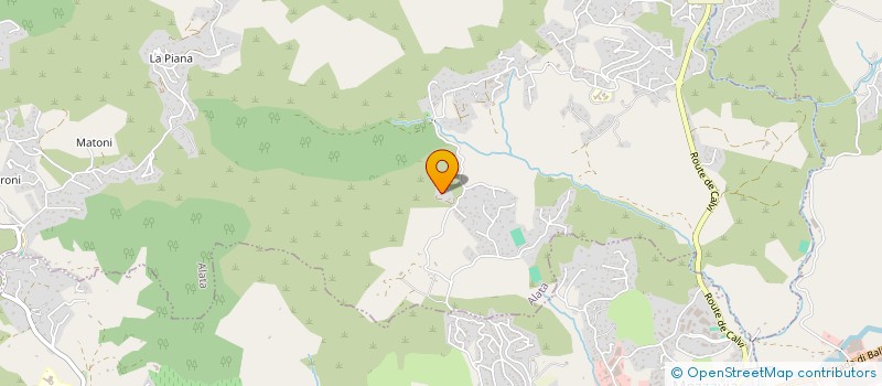 localisation de l'entreprise MADAME ELISABETH CASTELLINI  ALATA