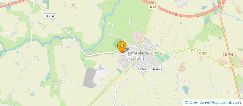 localisation de l'entreprise MADAME ELISABETH CATROUX  CHEMILLE-EN-ANJOU