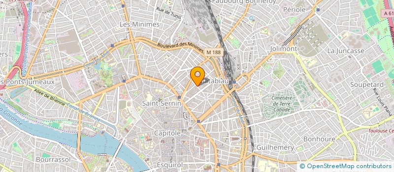 localisation de l'entreprise MADAME ELISABETH CAZAUX à TOULOUSE