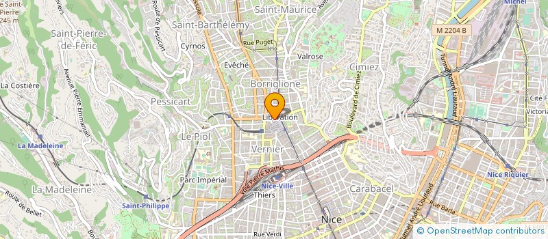 localisation de l'entreprise MADAME ELISABETH CHAUSSON à NICE