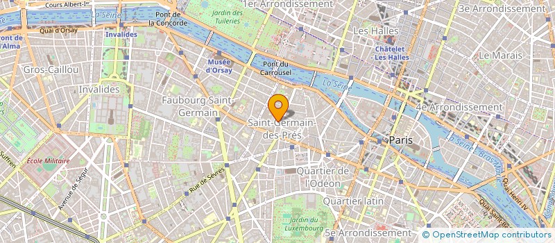 localisation de l'entreprise MADAME ELISABETH CHAVEZ MORA  PARIS