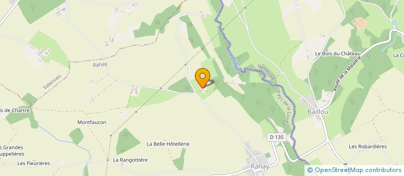 localisation de l'entreprise MADAME ELISABETH CHERAMY  RAHAY