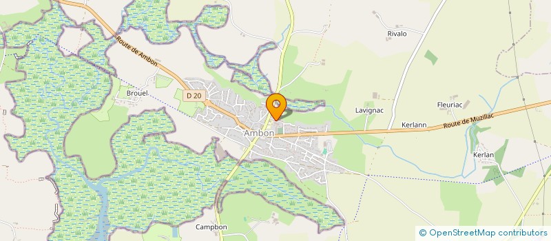 localisation de l'entreprise MADAME ELISABETH CHOLLET  AMBON