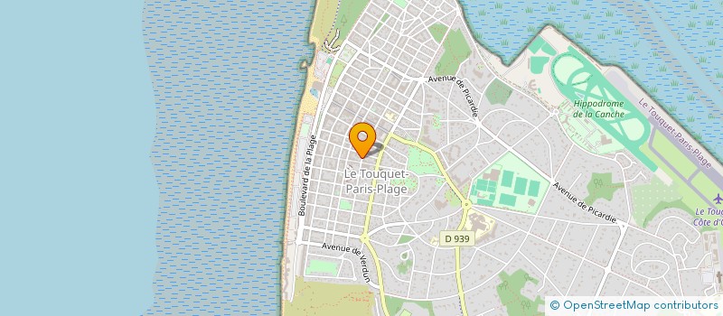 localisation de l'entreprise MADAME ELISABETH CHRETIEN à LE TOUQUET-PARIS-PLAGE