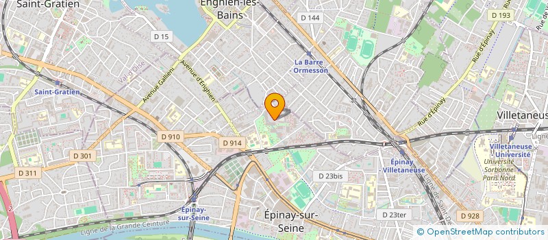 localisation de l'entreprise MADAME ELISABETH COHEN à EPINAY-SUR-SEINE