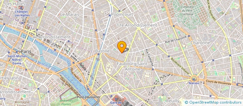 localisation de l'entreprise MADAME ELISABETH COLONY  PARIS