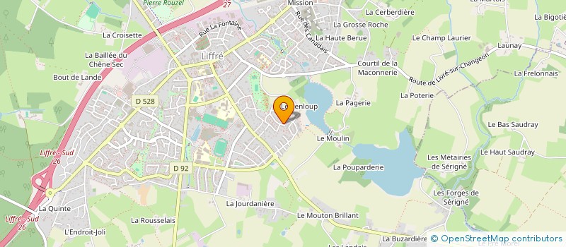 localisation de l'entreprise MADAME ELISABETH CONDE  LIFFRE