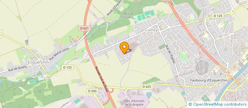 localisation de l'entreprise MADAME ELISABETH COPPIK  CUINCY