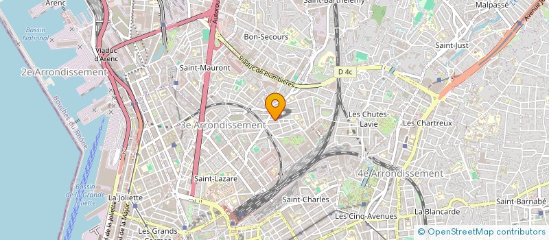localisation de l'entreprise MADAME ELISABETH CORCEIRO à MARSEILLE