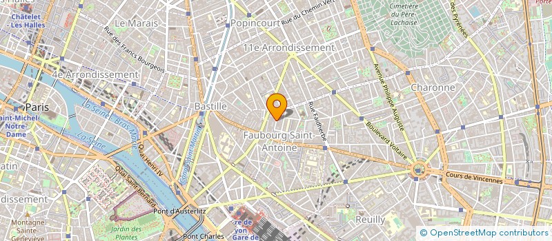 localisation de l'entreprise MADAME ELISABETH CORONEL  PARIS