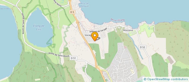 localisation de l'entreprise MADAME ELISABETH CORRE à MARTIGUES