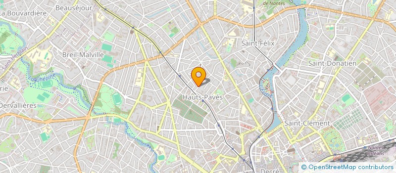 localisation de l'entreprise MADAME ELISABETH COUTON  NANTES