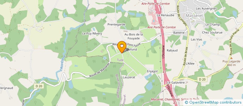 localisation de l'entreprise MADAME ELISABETH CRUSELLAR  MASSERET