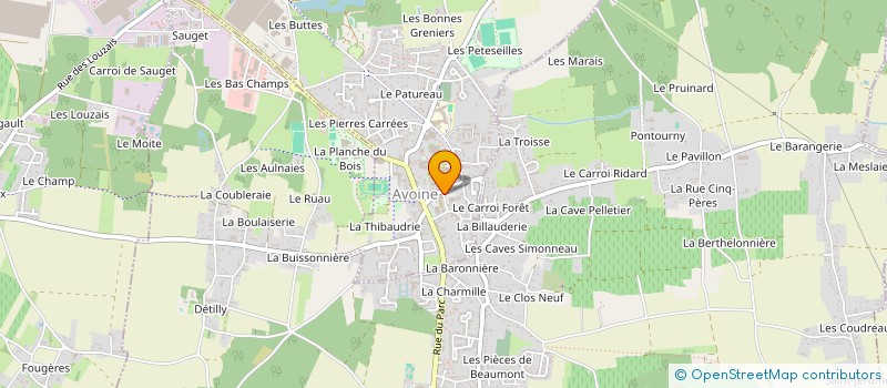 localisation de l'entreprise MADAME ELISABETH DAUDENTHUN  AVOINE