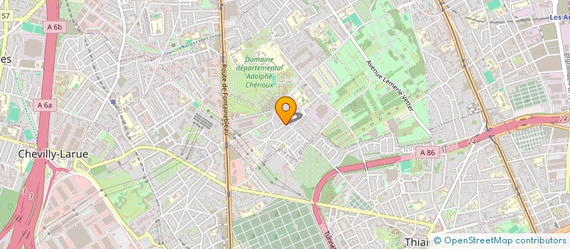 localisation de l'entreprise MADAME ELISABETH DE ARAUJO SILVA  VITRY-SUR-SEINE