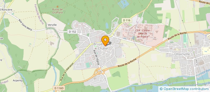 localisation de l'entreprise MADAME ELISABETH DE AZEVEDO  BRUYERES-LE-CHATEL