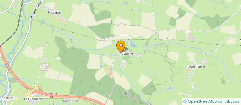 localisation de l'entreprise MADAME ELISABETH DE BASTARD  VOLESVRES