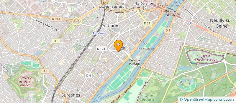localisation de l'entreprise MADAME ELISABETH DE BLOCH à PUTEAUX