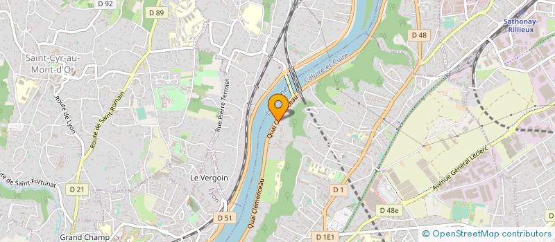 localisation de l'entreprise MADAME ELISABETH DE CASSAN FLOYRAC  CALUIRE-ET-CUIRE