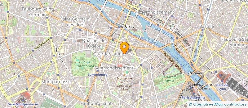 localisation de l'entreprise MADAME ELISABETH DE CHERISEY  PARIS