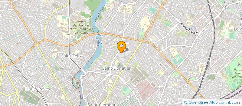 localisation de l'entreprise MADAME ELISABETH DE JOUSSINEAU à NANTES