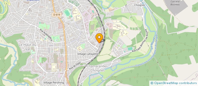 localisation de l'entreprise MADAME ELISABETH DELANNOYE à CHAUMONT