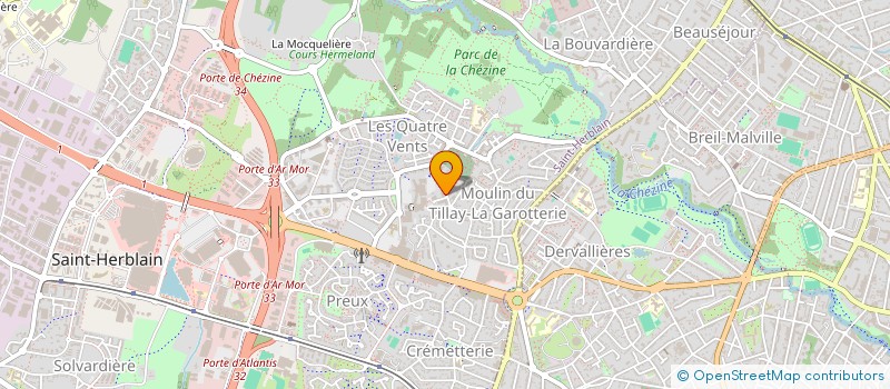 localisation de l'entreprise MADAME ELISABETH DELOUVRIER à SAINT-HERBLAIN