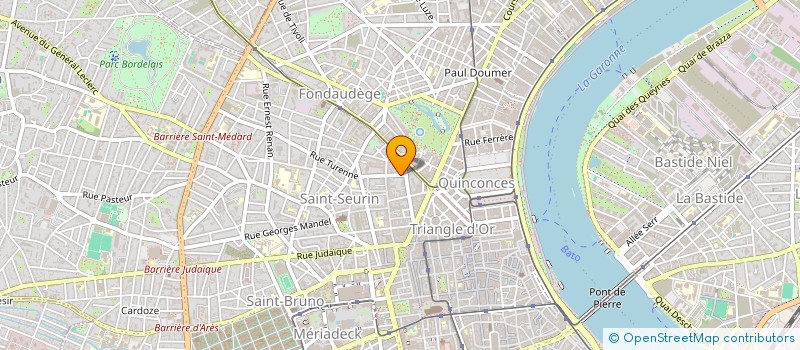 localisation de l'entreprise MADAME ELISABETH DENNERLID à BORDEAUX