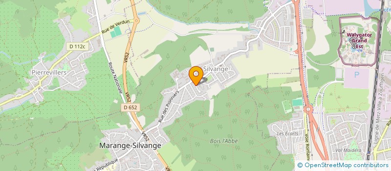 localisation de l'entreprise MADAME ELISABETH DEUTSCH  MARANGE-SILVANGE