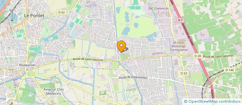 localisation de l'entreprise MADAME ELISABETH DOAN CORBI  VEDENE