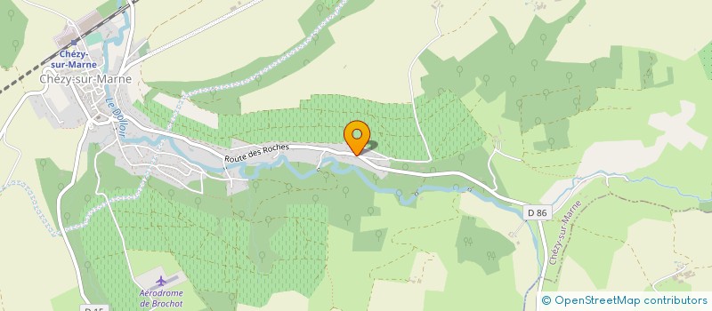 localisation de l'entreprise MADAME ELISABETH DUBROEUQ  CHEZY-SUR-MARNE